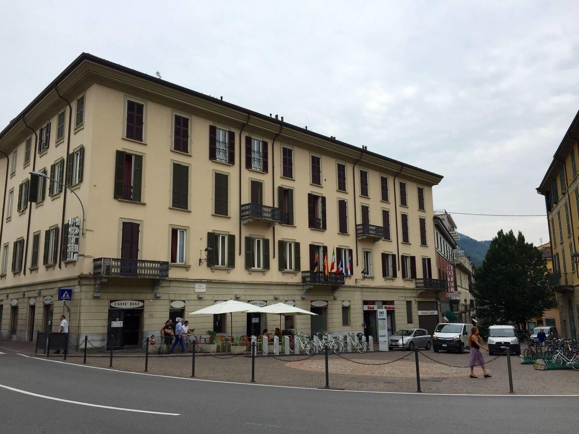 Hotel Moderno Lecco Buitenkant foto