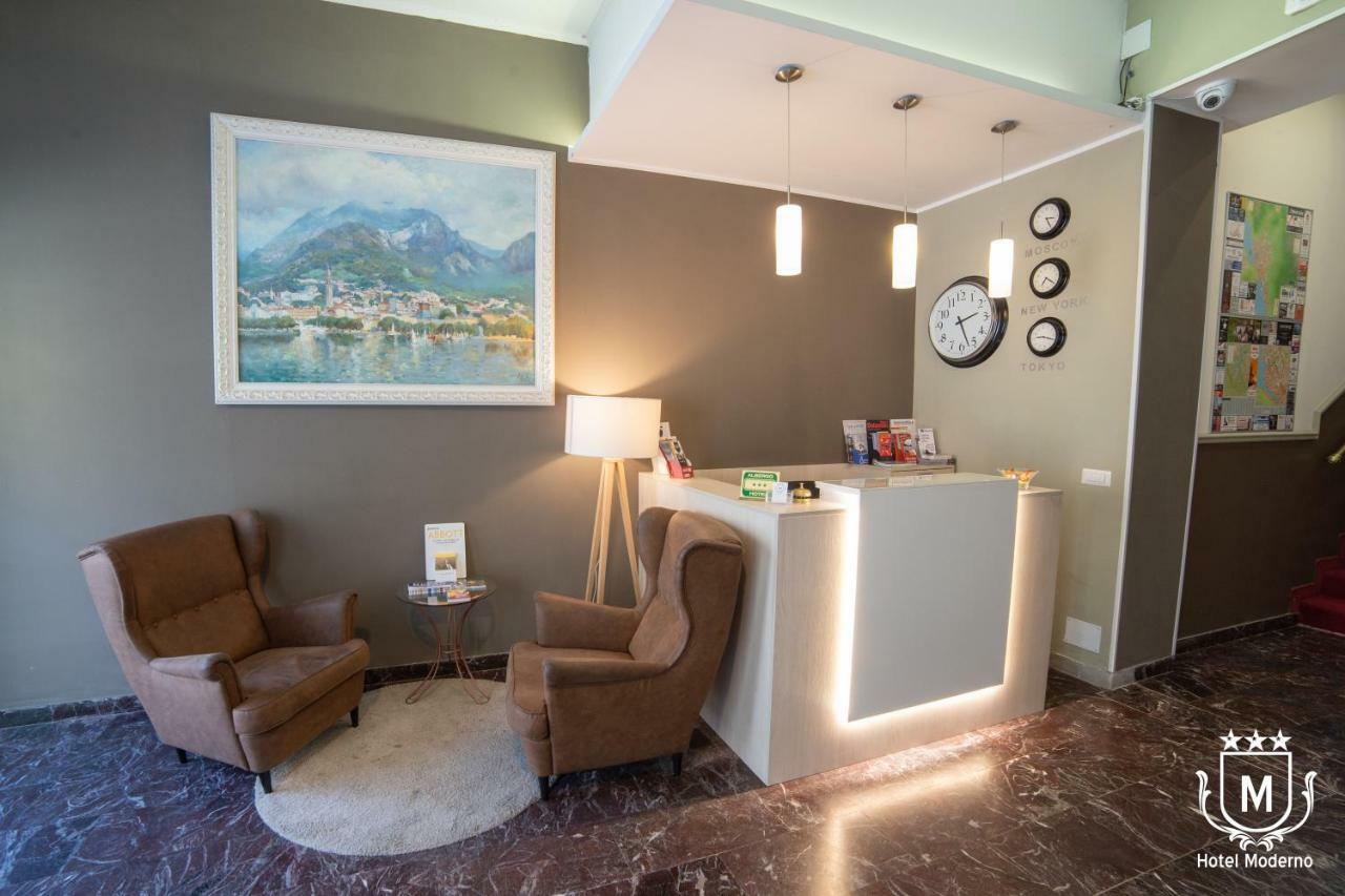 Hotel Moderno Lecco Buitenkant foto