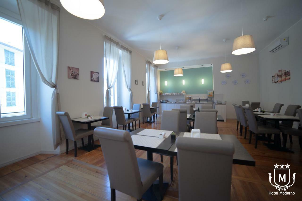 Hotel Moderno Lecco Buitenkant foto